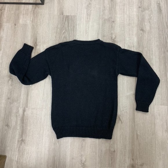 Hand Knit Windscrest Scarecrow Sweater - Picture 2 of 7